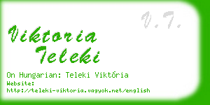 viktoria teleki business card